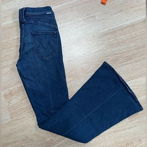 Mother Lovin’ Bell Bottom Jeans.